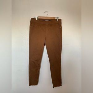 Old Navy Mid-rise Rockstar Super Skinny Jeggings Rust Brown 12